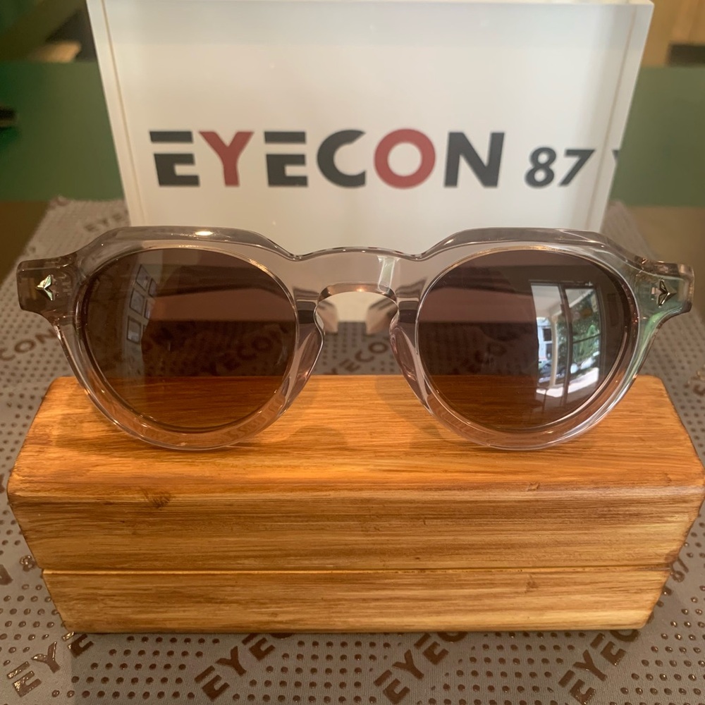 Peach Crystal
48mm Acetate Round Sunglasses